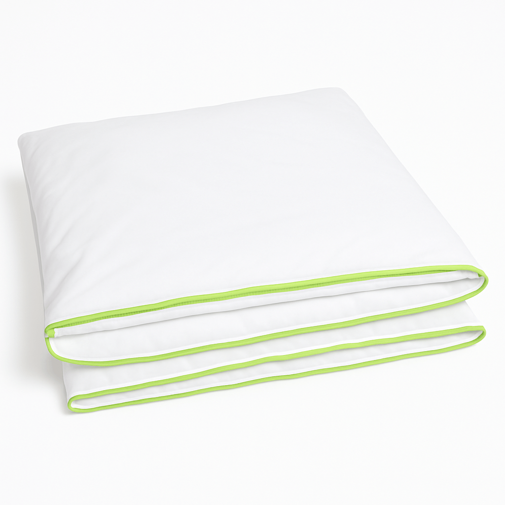 Anti-dust mite duvet protector with zip closure – allergy relief bedding encasement for bed mite protection