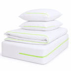 Complete anti allergy bedding set – mattress, pillow, and duvet encasements and protector
