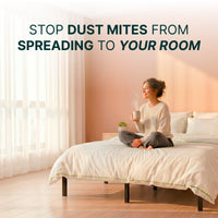 Dust Mite-Proof Metal Bed Frame for Allergy Sufferers