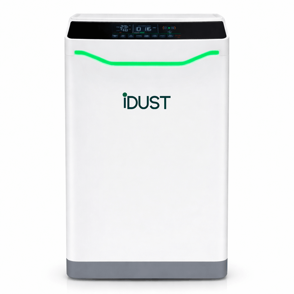 Anti-Dust Mite Air Purifier | HEPA 13 Bedroom Purifier with UV-C