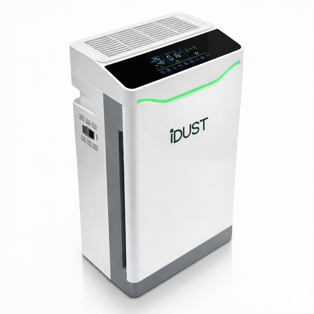 Anti-Dust Mite Air Purifier | HEPA 13 Bedroom Purifier with UV-C