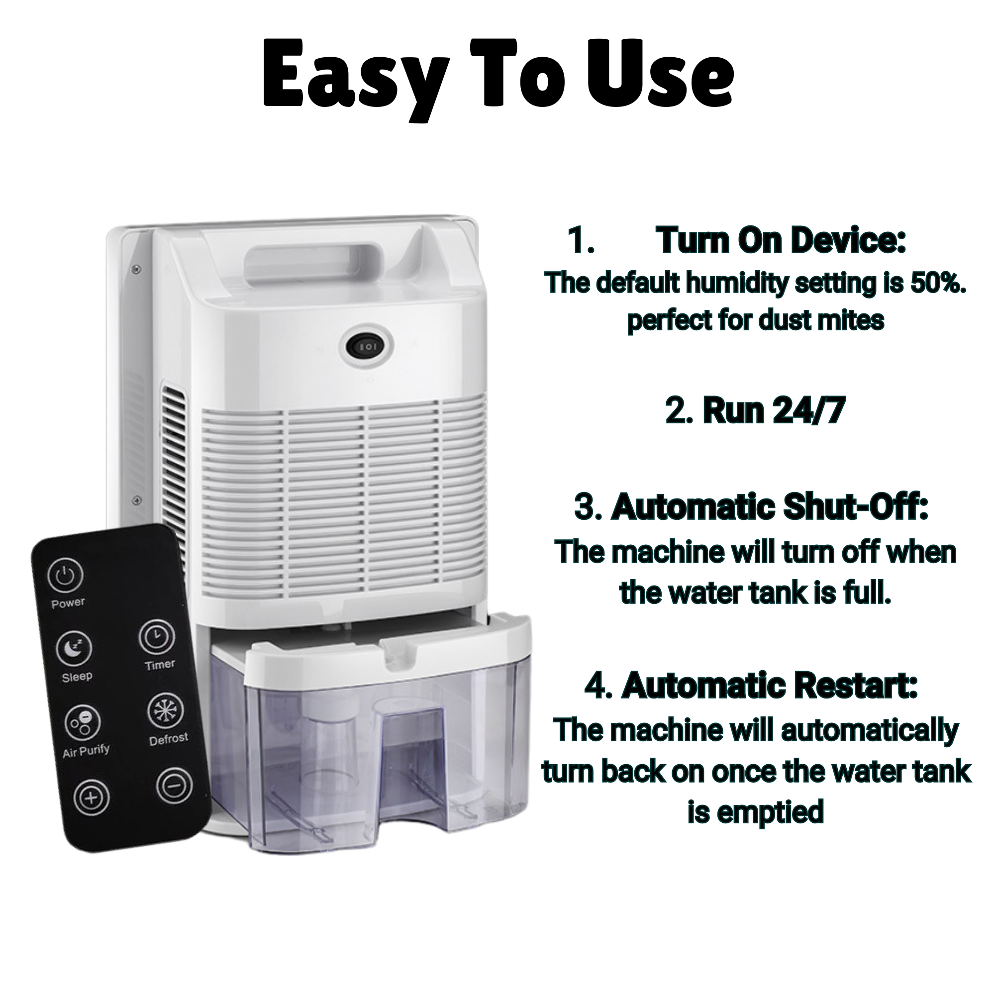 Best Dehumidifier for Dust Mite Allergy - Dust Filter