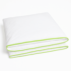 Anti-dust mite duvet protector with zip closure – allergy relief bedding encasement for bed mite protection